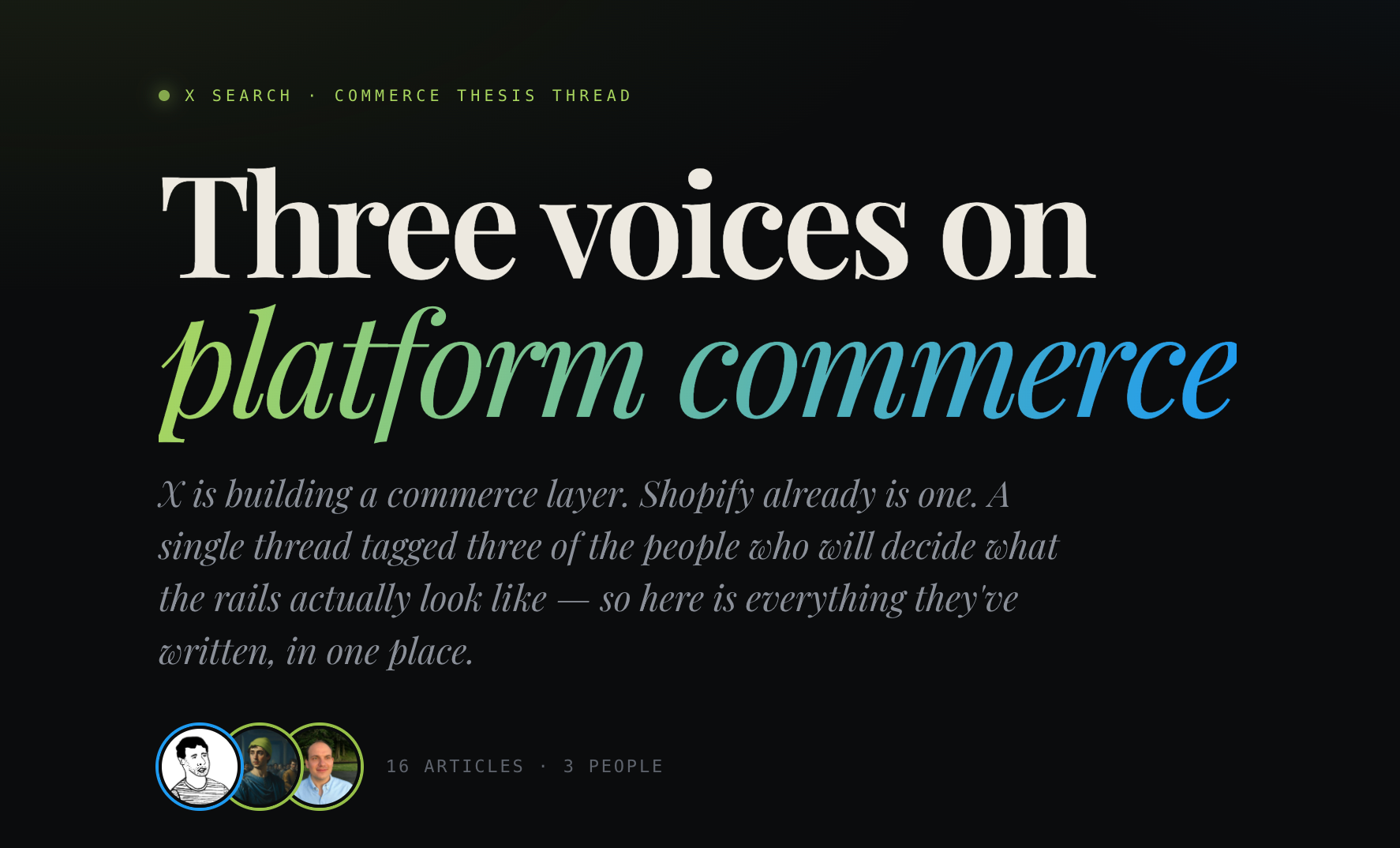 Screenshot of the X thread on the Universal Commerce Protocol tagging Nikita Bier, Gil Greenberg, and Nicolas Grasset.