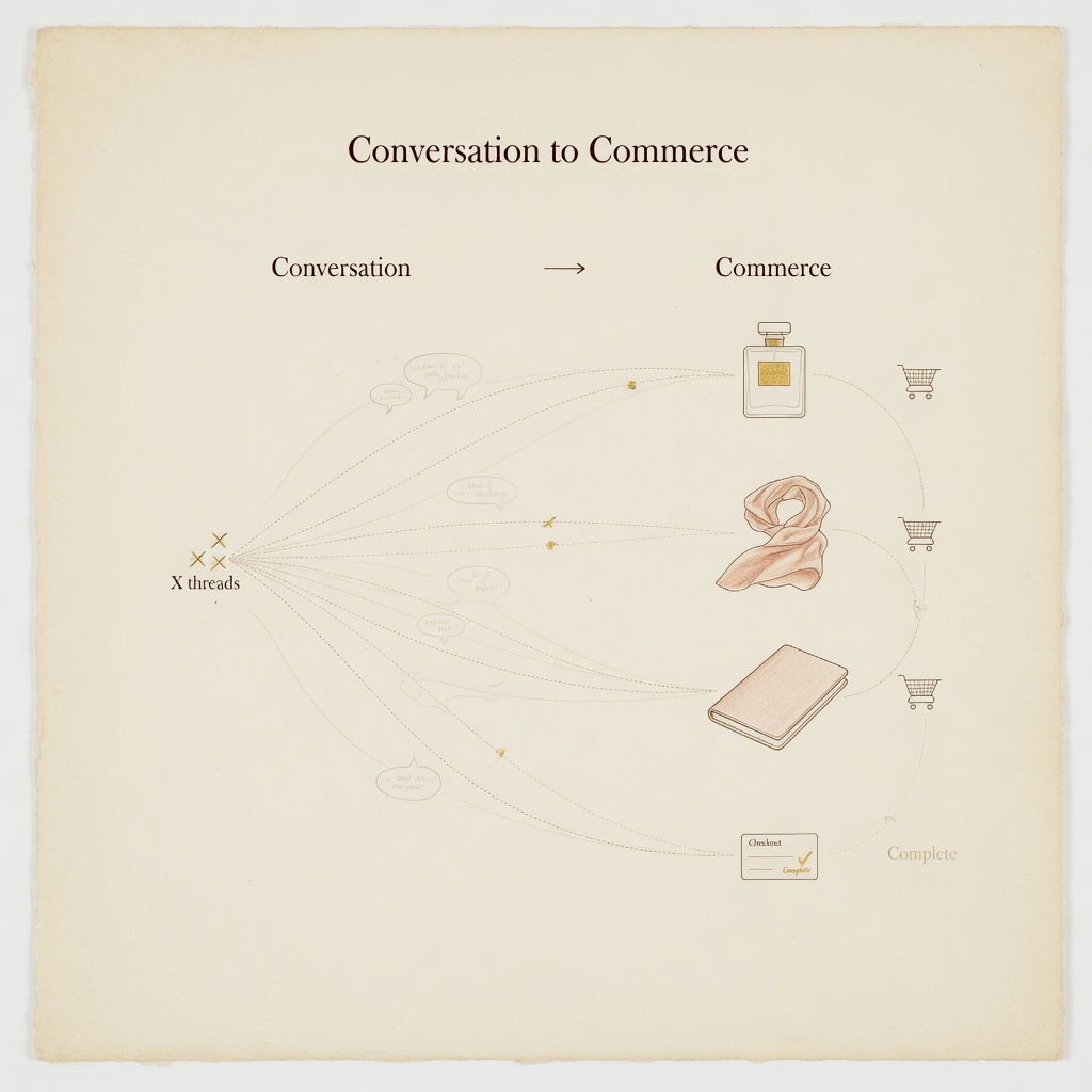 From conversation to commerce — refined light study